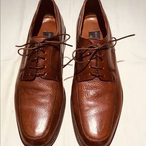 BOSTONIAN MENS FLORENTINE BROWN LEATHER 9 ITALY